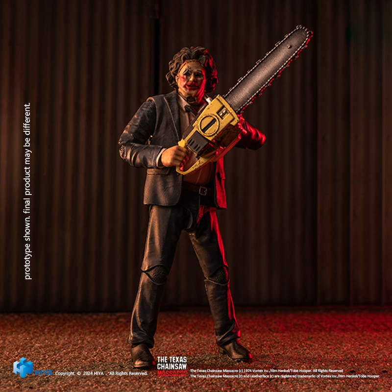 [Pre-sale] HIYA Exquisite Mini Series Texas Chainsaw Massacre 1974 LeatherFace - Pretty Woman Mask Action Figure