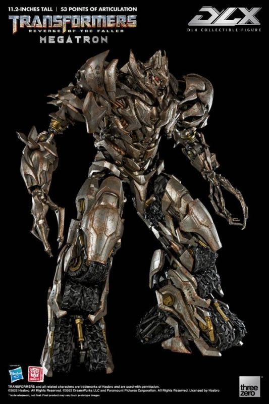[In stock] Threezero 3Z02820W0 Transformers: Revenge of the Fallen DLX Megatron