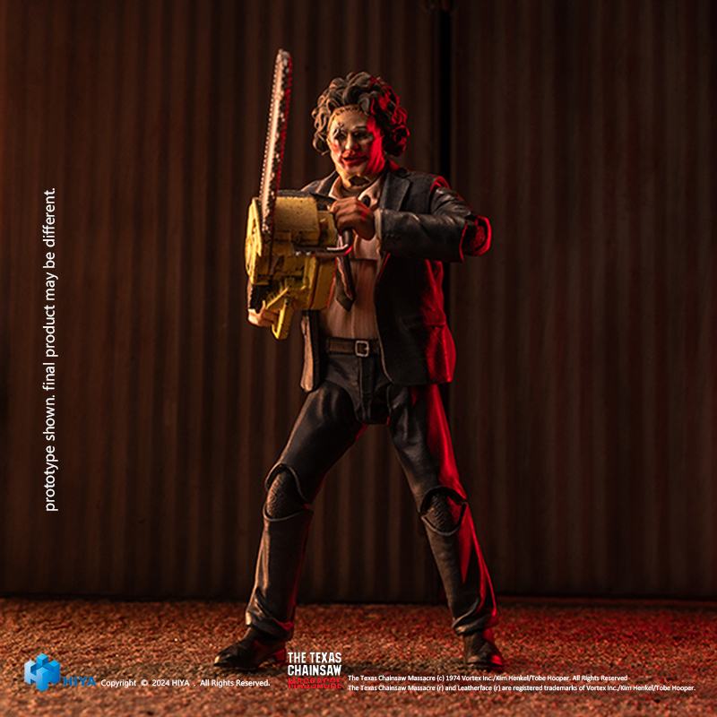 [Pre-sale] HIYA Exquisite Mini Series Texas Chainsaw Massacre 1974 LeatherFace - Pretty Woman Mask Action Figure