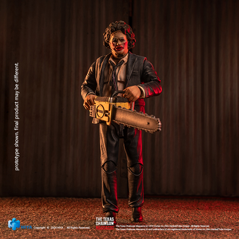 [Pre-sale] HIYA Exquisite Mini Series Texas Chainsaw Massacre 1974 LeatherFace - Pretty Woman Mask Action Figure