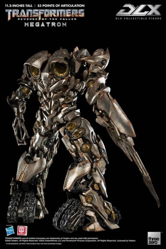 [In stock] Threezero 3Z02820W0 Transformers: Revenge of the Fallen DLX Megatron