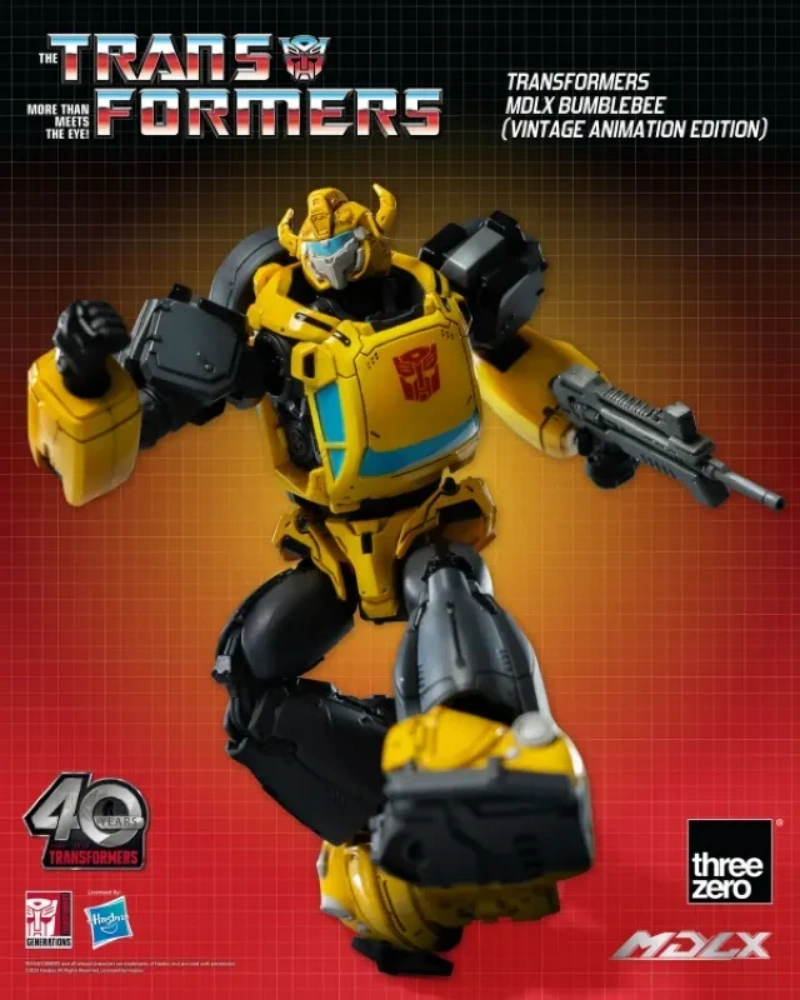 [In stock] Threezero 3Z06930C0 Transformers MDLX Bumblebee (Vintage Animation Edition)