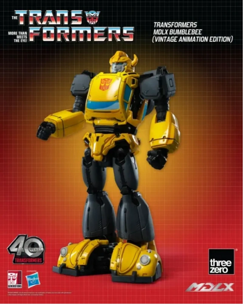 [In stock] Threezero 3Z06930C0 Transformers MDLX Bumblebee (Vintage Animation Edition)