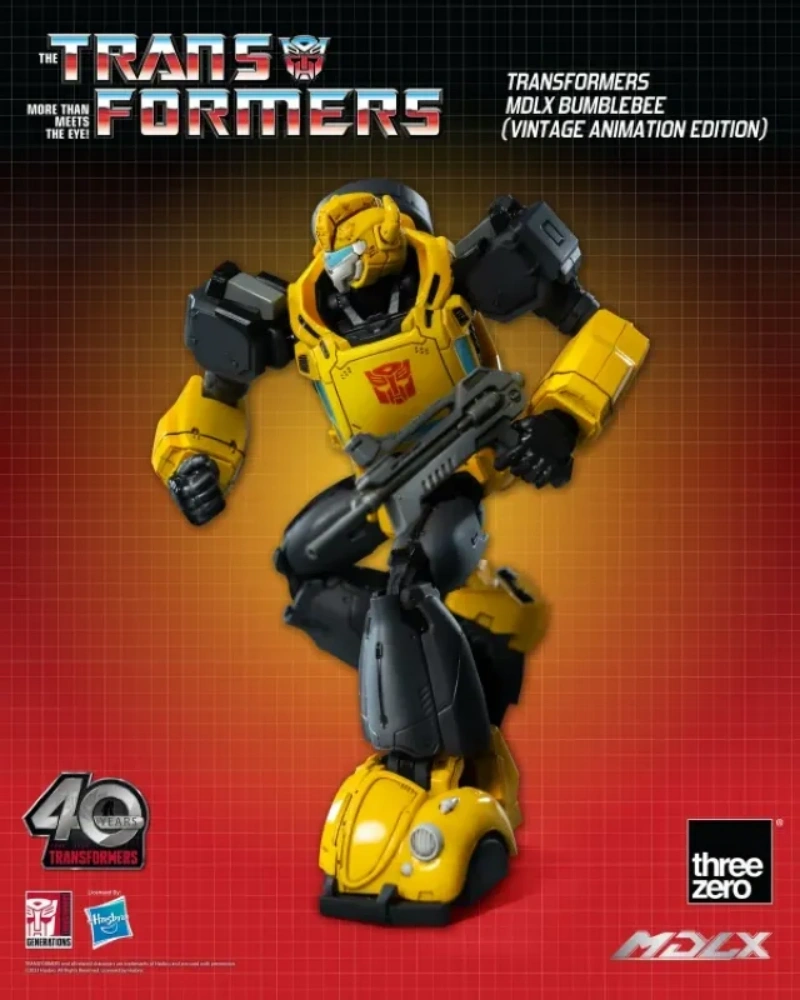 [In stock] Threezero 3Z06930C0 Transformers MDLX Bumblebee (Vintage Animation Edition)
