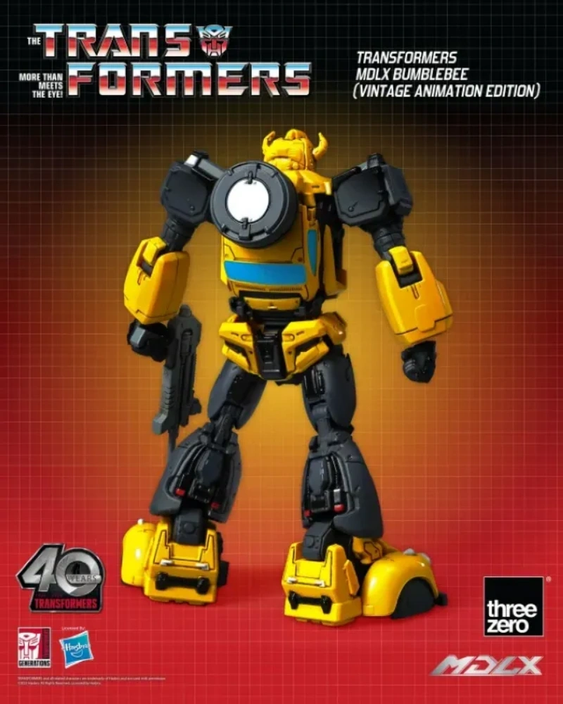 [In stock] Threezero 3Z06930C0 Transformers MDLX Bumblebee (Vintage Animation Edition)
