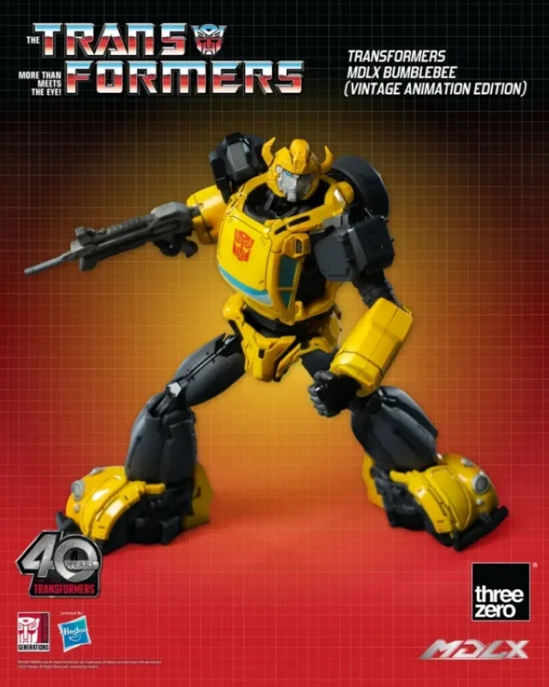 [In stock] Threezero 3Z06930C0 Transformers MDLX Bumblebee (Vintage Animation Edition)