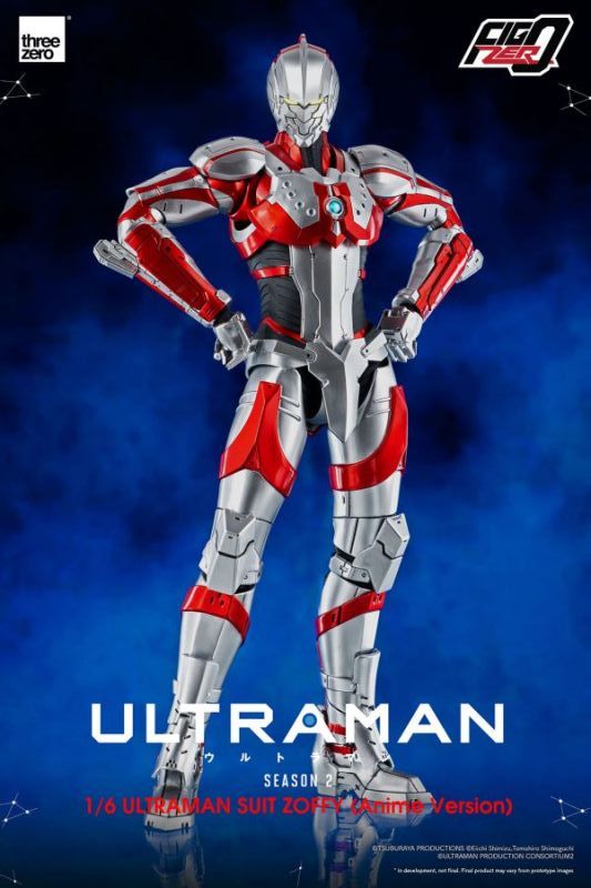 [In stock] Threezero 3Z02130C0 Anime ‘ULTRAMAN’ Season 2 FigZero ULTRAMAN SUIT ZOFFY (Anime Version)