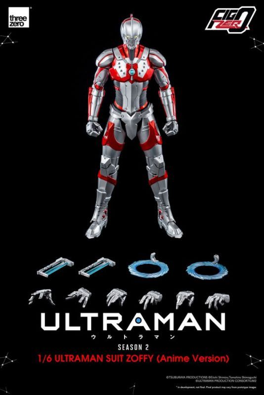 [In stock] Threezero 3Z02130C0 Anime ‘ULTRAMAN’ Season 2 FigZero ULTRAMAN SUIT ZOFFY (Anime Version)