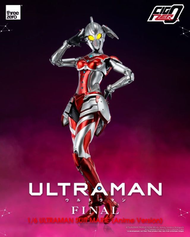 [In stock] Threezero 3Z05070C0 Anime ‘ULTRAMAN’ FINAL Season FigZero ULTRAMAN SUIT MARIE (Anime Version)
