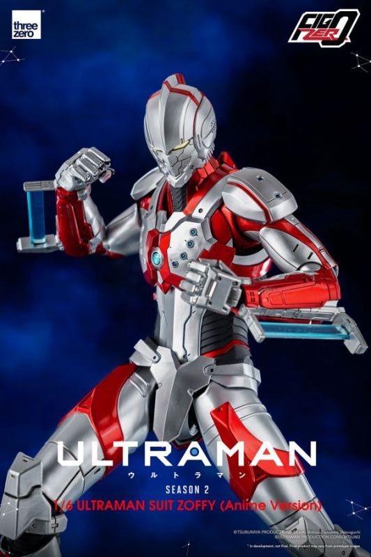 [In stock] Threezero 3Z02130C0 Anime ‘ULTRAMAN’ Season 2 FigZero ULTRAMAN SUIT ZOFFY (Anime Version)