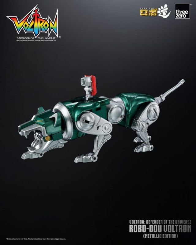 [In stock] Threezero 3Z05290W0 Voltron: Defender of the Universe ROBO-DOU Voltron (Metallic Edition)