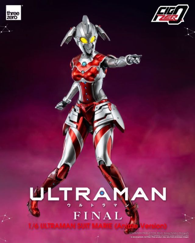 [In stock] Threezero 3Z05070C0 Anime ‘ULTRAMAN’ FINAL Season FigZero ULTRAMAN SUIT MARIE (Anime Version)