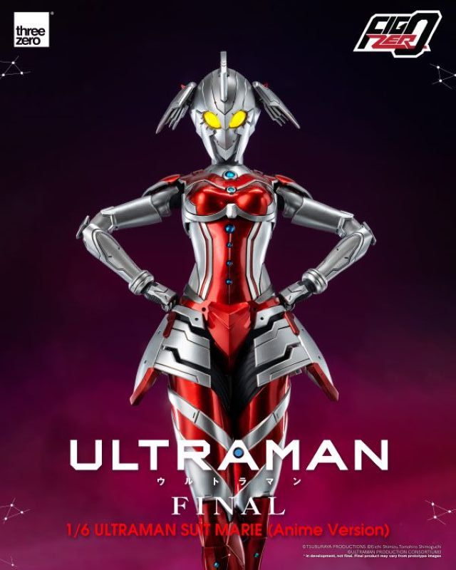 [In stock] Threezero 3Z05070C0 Anime ‘ULTRAMAN’ FINAL Season FigZero ULTRAMAN SUIT MARIE (Anime Version)