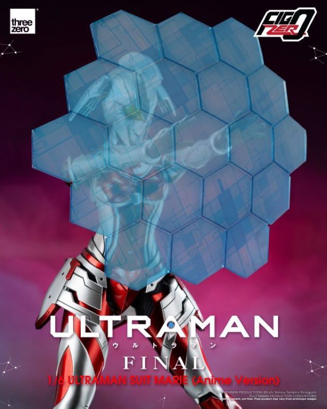 [In stock] Threezero 3Z05070C0 Anime ‘ULTRAMAN’ FINAL Season FigZero ULTRAMAN SUIT MARIE (Anime Version)