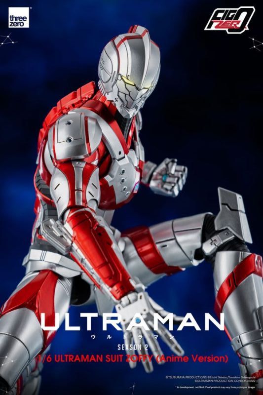 [In stock] Threezero 3Z02130C0 Anime ‘ULTRAMAN’ Season 2 FigZero ULTRAMAN SUIT ZOFFY (Anime Version)
