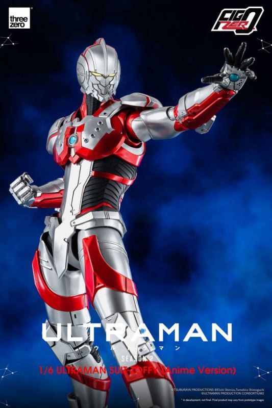 [In stock] Threezero 3Z02130C0 Anime ‘ULTRAMAN’ Season 2 FigZero ULTRAMAN SUIT ZOFFY (Anime Version)
