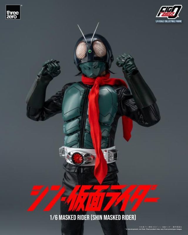 [In stock] Threezero 3Z04870W0 Shin Kamen Rider FigZero Kamen Rider Figure