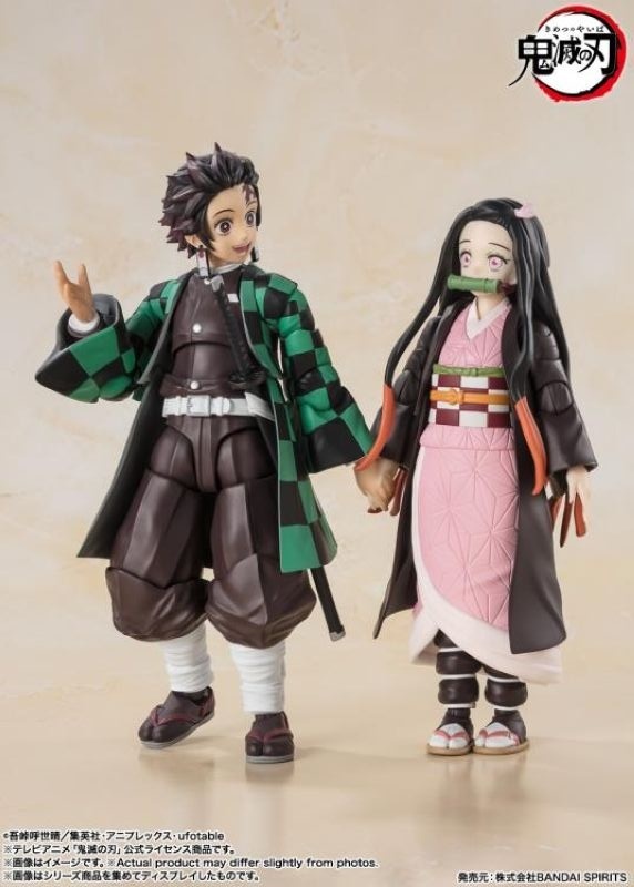 [In stock] Bandai Demon Slayer: Kimetsu no Yaiba S.H.Figuarts Tanjiro Kamado Action Figure