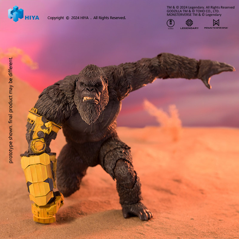 [Pre-sale] HIYA Exquisite Basic Series Godzilla x Kong The New Empire Kong B.E.A.S.T. Glove Ver. Action Figure