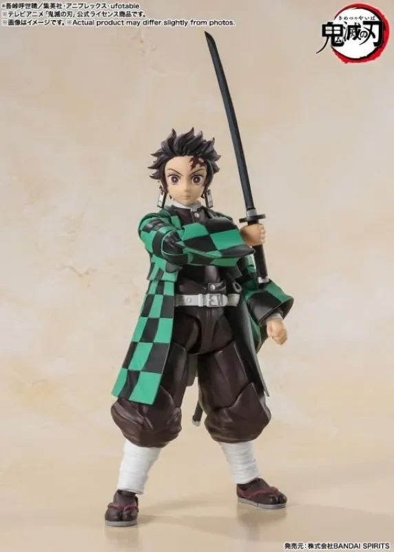 [In stock] Bandai Demon Slayer: Kimetsu no Yaiba S.H.Figuarts Tanjiro Kamado Action Figure