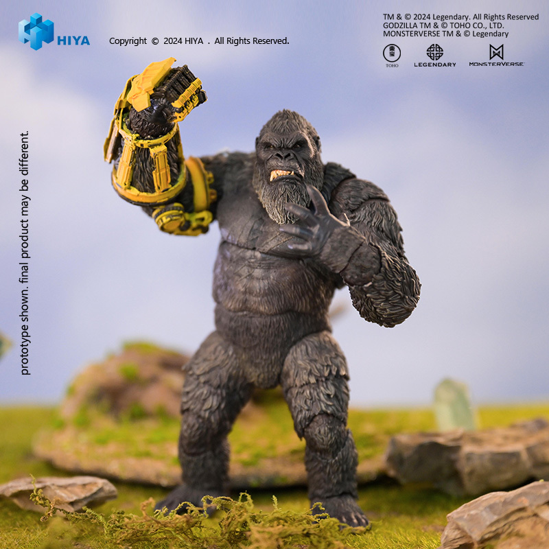 [Pre-sale] HIYA Exquisite Basic Series Godzilla x Kong The New Empire Kong B.E.A.S.T. Glove Ver. Action Figure