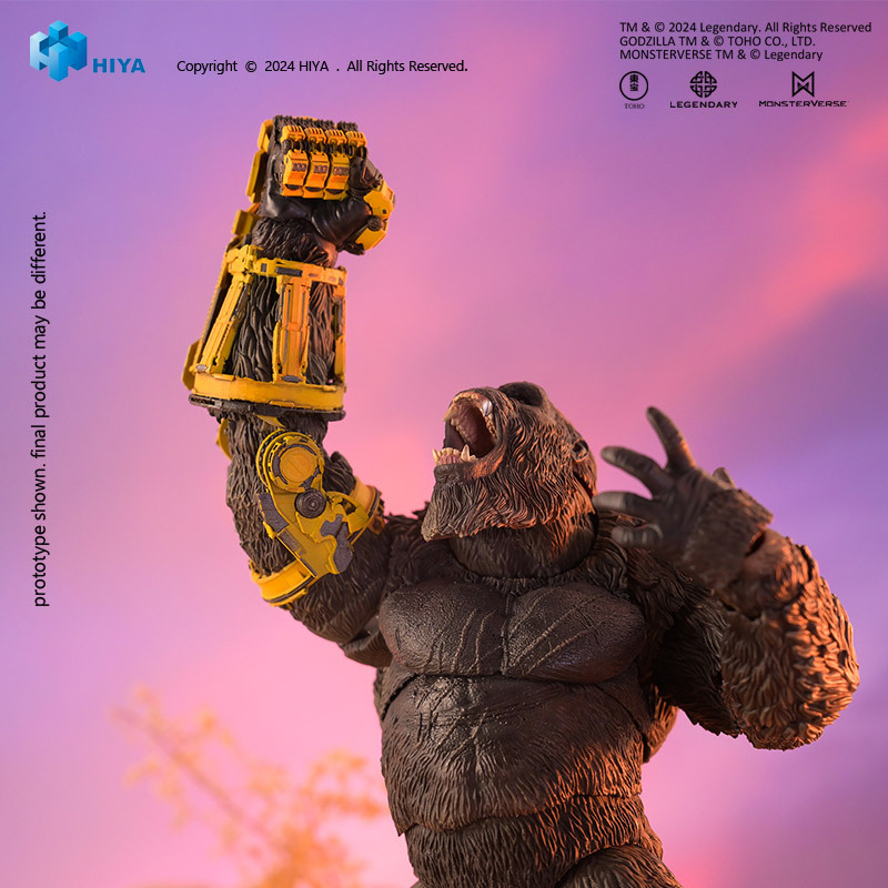[Pre-sale] HIYA Exquisite Basic Series Godzilla x Kong The New Empire Kong B.E.A.S.T. Glove Ver. Action Figure