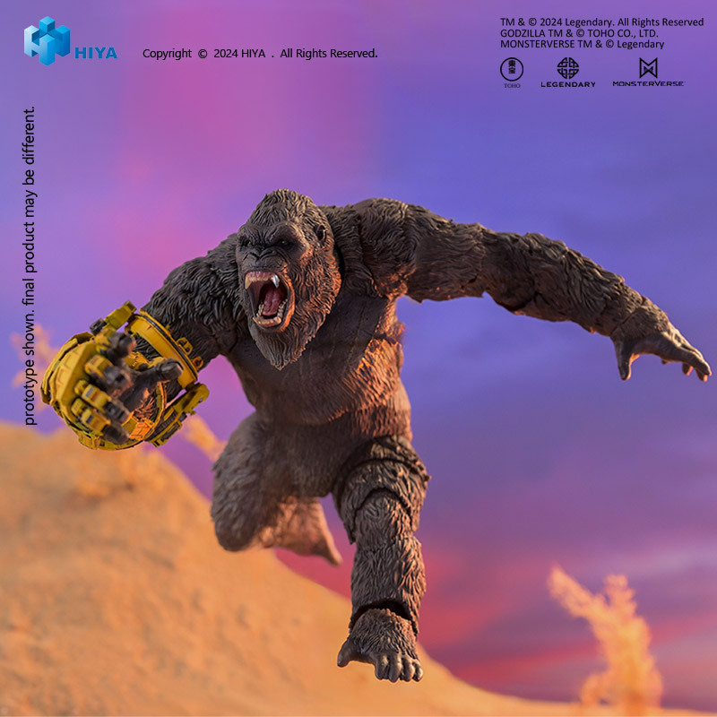 [Pre-sale] HIYA Exquisite Basic Series Godzilla x Kong The New Empire Kong B.E.A.S.T. Glove Ver. Action Figure