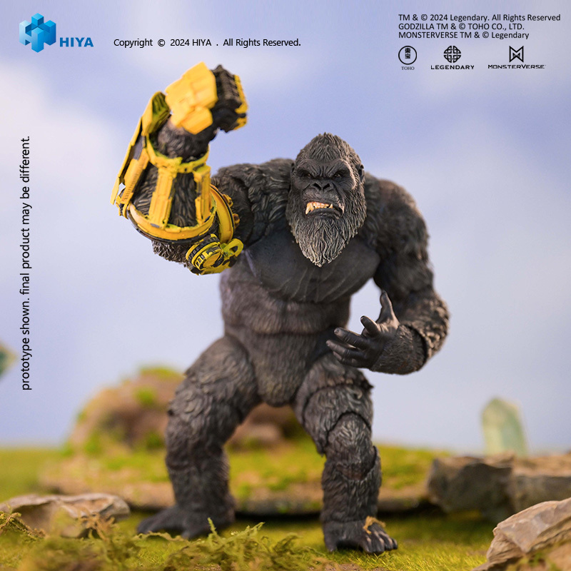 [Pre-sale] HIYA Exquisite Basic Series Godzilla x Kong The New Empire Kong B.E.A.S.T. Glove Ver. Action Figure
