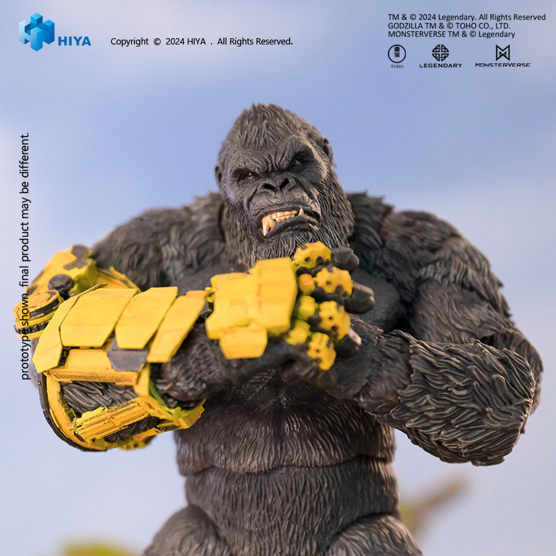 [Pre-sale] HIYA Exquisite Basic Series Godzilla x Kong The New Empire Kong B.E.A.S.T. Glove Ver. Action Figure