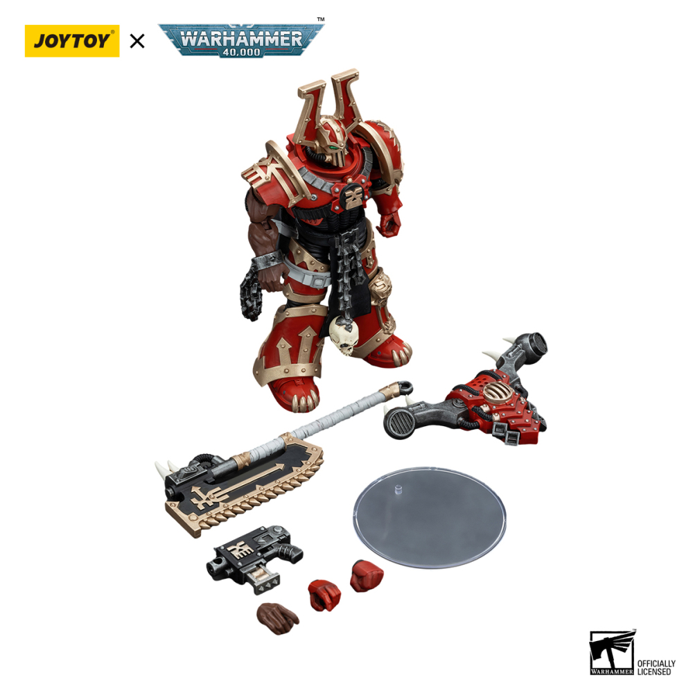 [Pre-sale] JOYTOY Warhammer 40K World Eaters Khorne Berzerker with Eviscerator Chainaxe