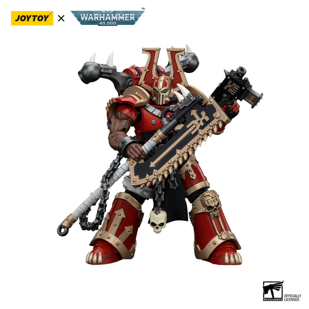 [Pre-sale] JOYTOY Warhammer 40K World Eaters Khorne Berzerker with Eviscerator Chainaxe