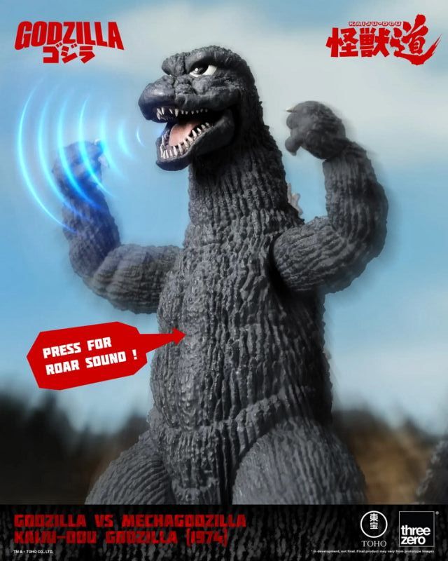 [Pre-sale] Threezero 3Z0709 GODZILLA VS MECHAGODZILLA KAIJU-DOU Godzilla (1974)