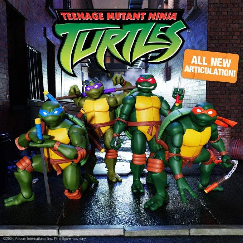 [Pre-sale] Super 7 Teenage Mutant Ninja Turtles ULTIMATES Michelangelo (2003 Animated Series)