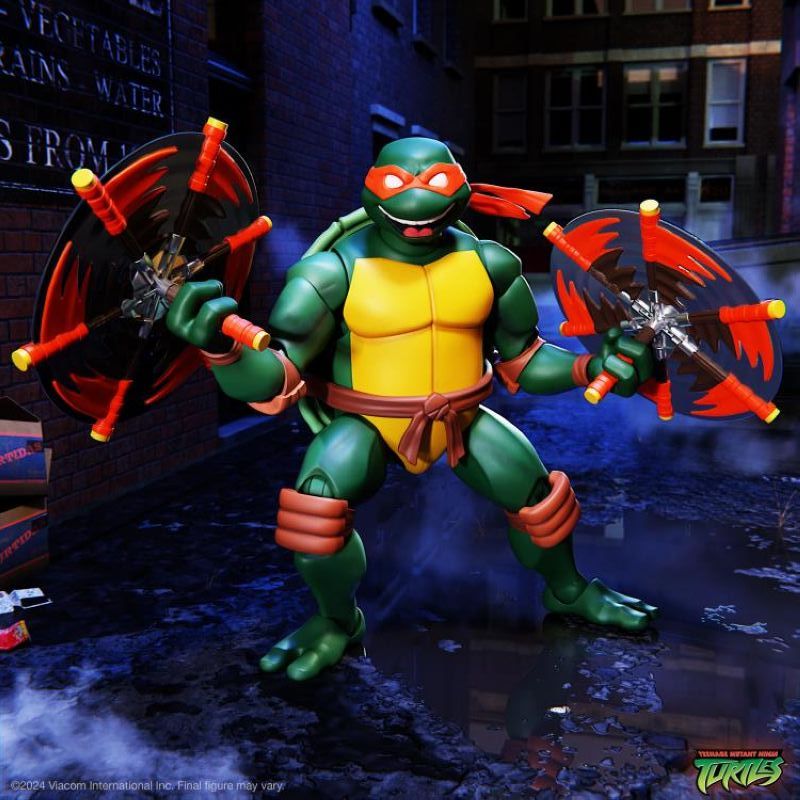 [Pre-sale] Super 7 Teenage Mutant Ninja Turtles ULTIMATES Michelangelo (2003 Animated Series)