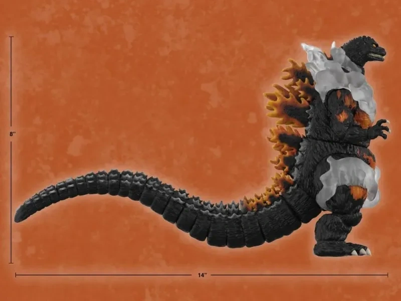 [In stock] Super 7 Godzilla vs. Destoroyah ULTIMATES Burning Godzilla 1995