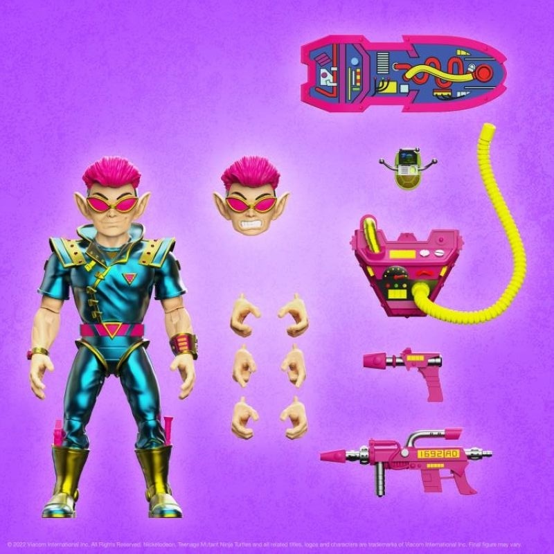 [In stock] Super 7 Teenage Mutant Ninja Turtles ULTIMATES Zak the Neutrino