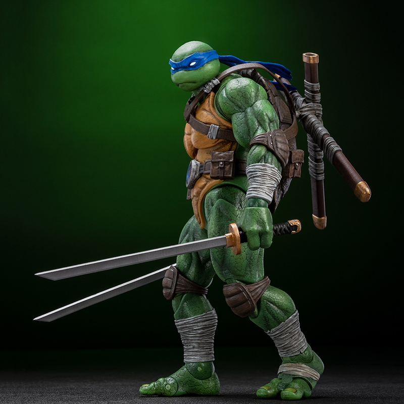 LINGJIHUN TMNT Ninja Turtles Series Leonardo Action Figure