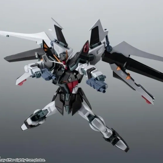 [In stock] Bandai Mobile Suit Gundam SEED C.E. 73: Stargazer Robot Spirits GAT-X105E+AQM/E-X09S Strike Noir Gundam (Ver. A.N.I.M.E.)