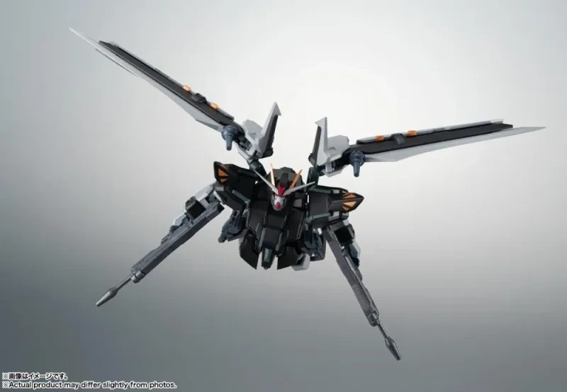 [In stock] Bandai Mobile Suit Gundam SEED C.E. 73: Stargazer Robot Spirits GAT-X105E+AQM/E-X09S Strike Noir Gundam (Ver. A.N.I.M.E.)