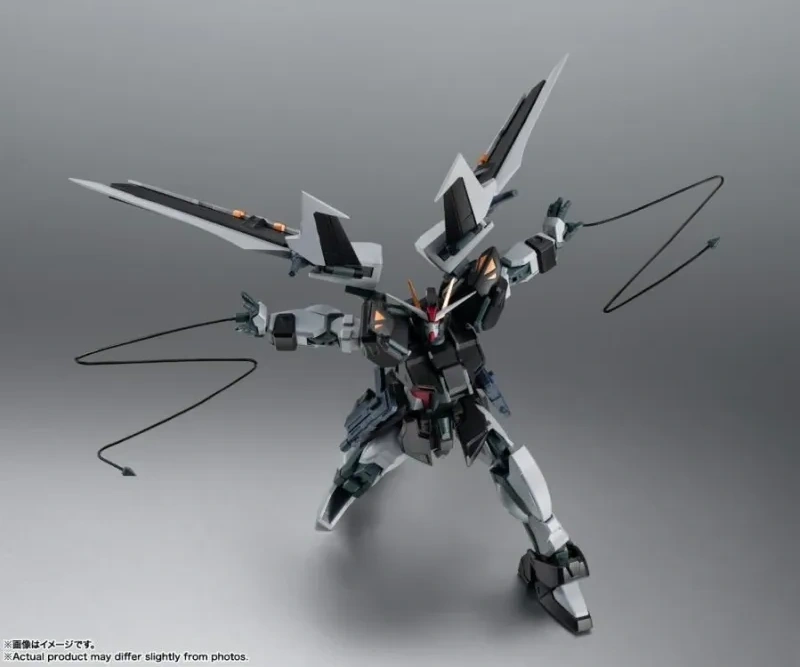 [In stock] Bandai Mobile Suit Gundam SEED C.E. 73: Stargazer Robot Spirits GAT-X105E+AQM/E-X09S Strike Noir Gundam (Ver. A.N.I.M.E.)