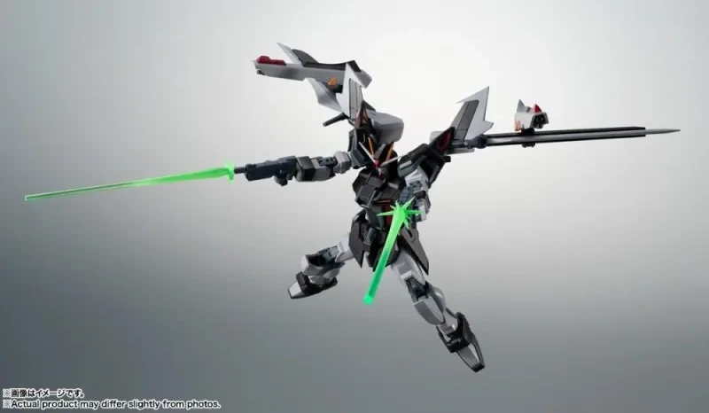 [In stock] Bandai Mobile Suit Gundam SEED C.E. 73: Stargazer Robot Spirits GAT-X105E+AQM/E-X09S Strike Noir Gundam (Ver. A.N.I.M.E.)