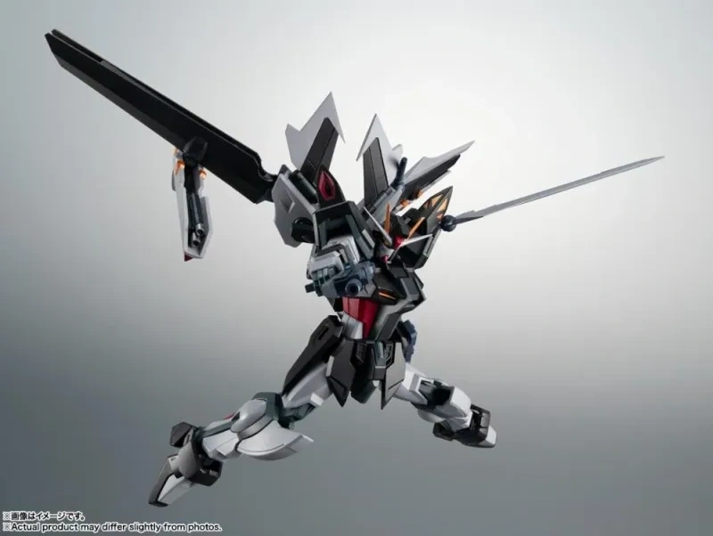 [In stock] Bandai Mobile Suit Gundam SEED C.E. 73: Stargazer Robot Spirits GAT-X105E+AQM/E-X09S Strike Noir Gundam (Ver. A.N.I.M.E.)