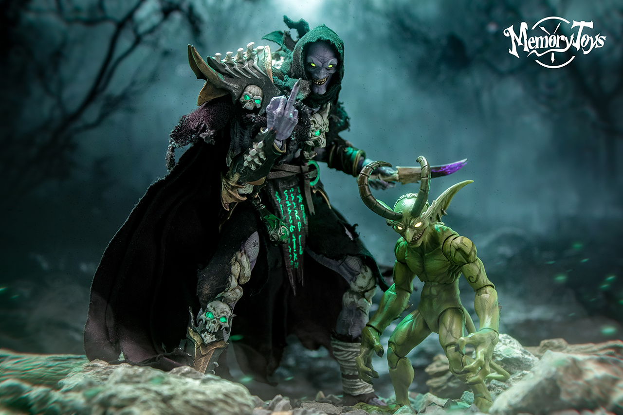 最終値下げ　Memory toys metytoyz Baron Salman Memory Toys Mety Toyz Necromancer Baron Salman + Demon Imp
