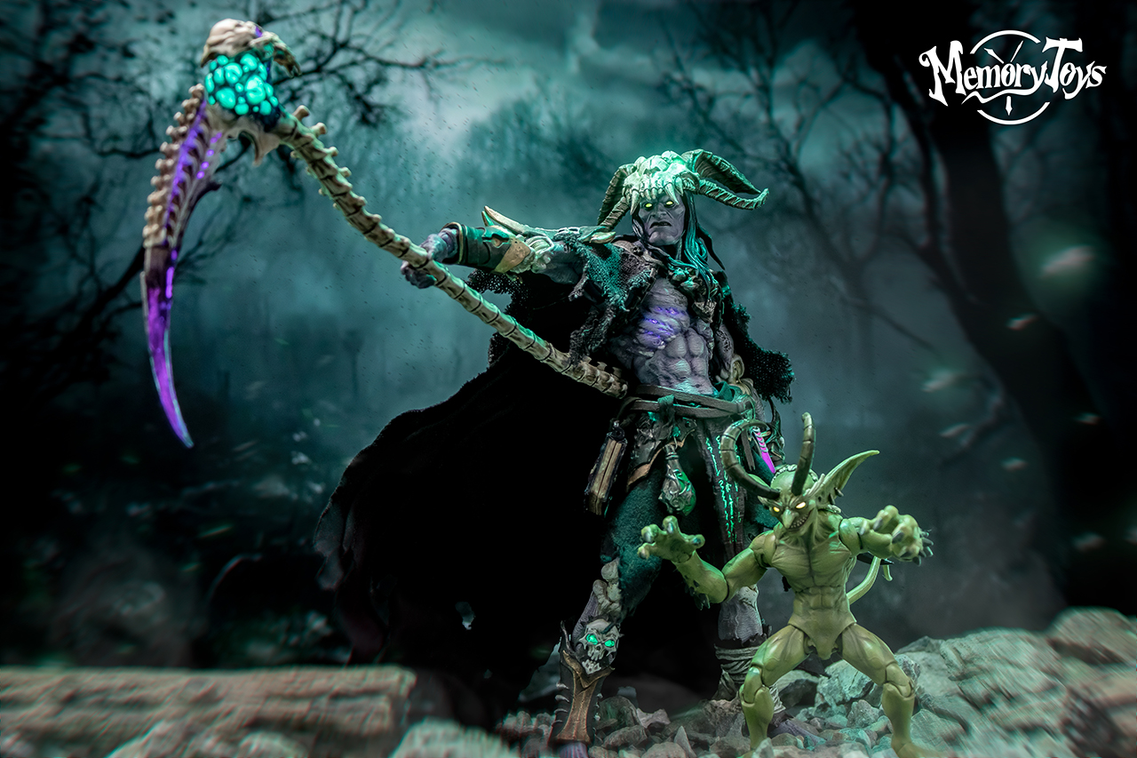 最終値下げ　Memory toys metytoyz Baron Salman Memory Toys Mety Toyz Necromancer Baron Salman + Demon Imp