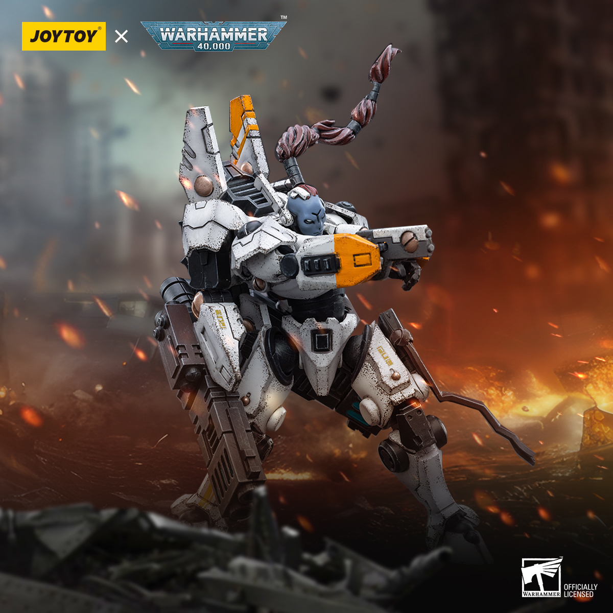 JOYTOY Warhammer 40K T'au Empire Commander Shadowsun