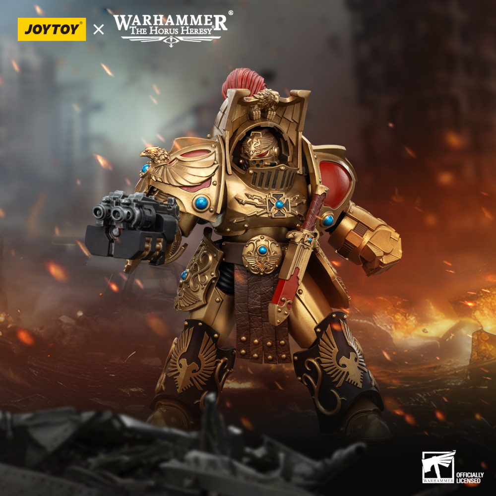 [Pre-sale] JOYTOY Warhammer "The Horus Heresy" Legio Custodes Aquilon Terminator Squad Aquilon with Lastrum Storm Bolter