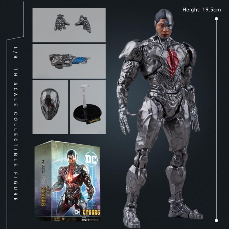 [In stock] Fondjoy Collectible Figure Full Set: Cyborg  Miniature Action Figurine