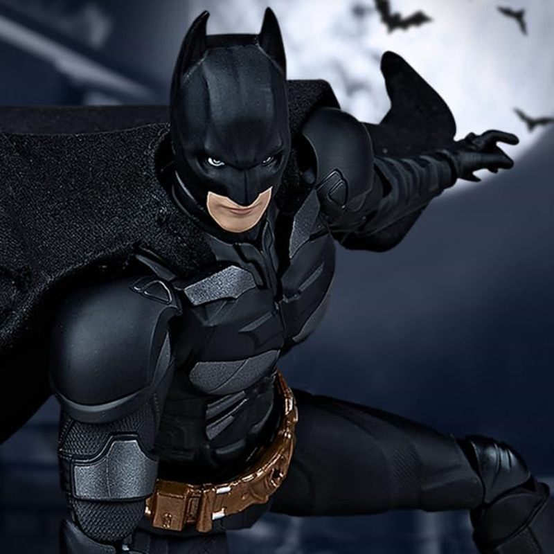 [In stock]  FondJoy Collectible Figure Full Set: Bat Man with Stand Deluxe Edition Miniature Action Figurine