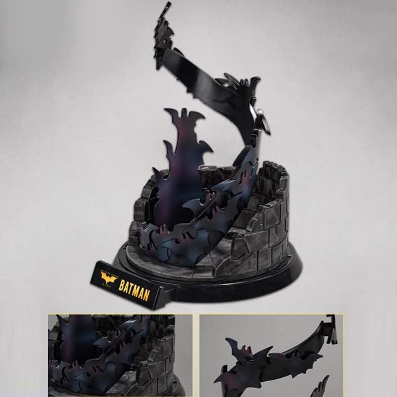 [In stock]  FondJoy Collectible Figure Full Set: Bat Man with Stand Deluxe Edition Miniature Action Figurine