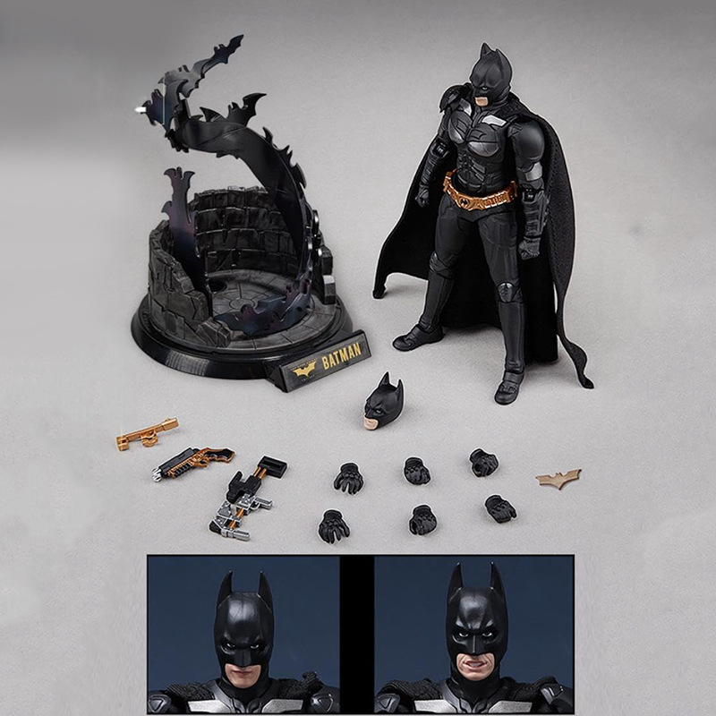 [In stock]  FondJoy Collectible Figure Full Set: Bat Man with Stand Deluxe Edition Miniature Action Figurine